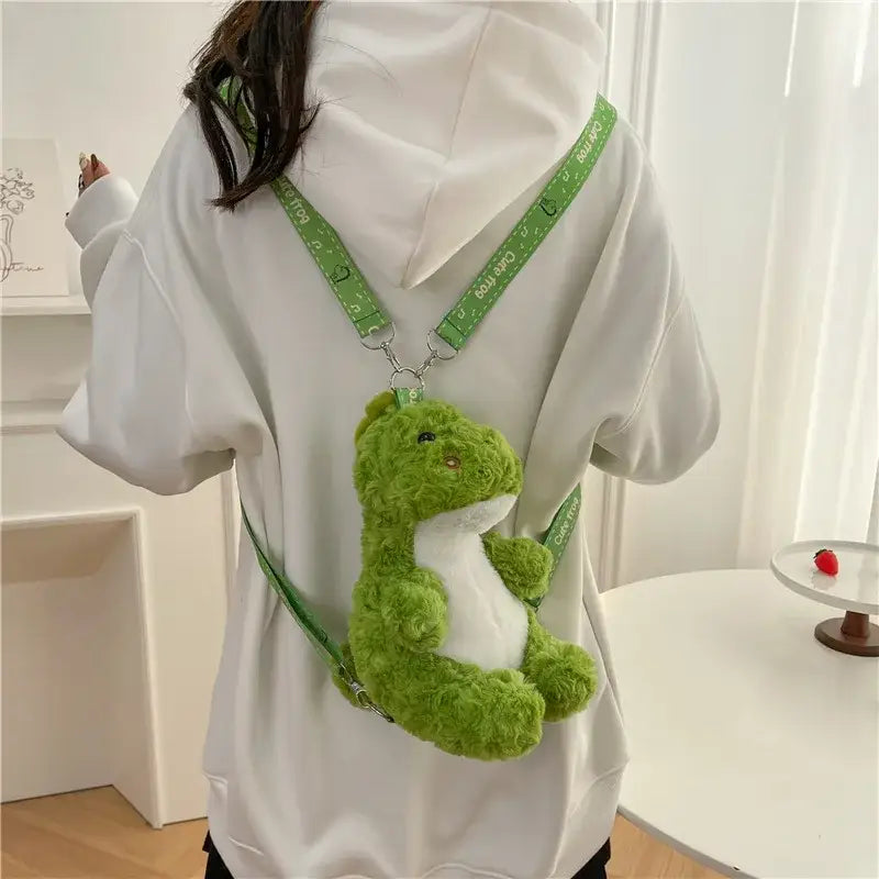 Plush Dragon Backpack
