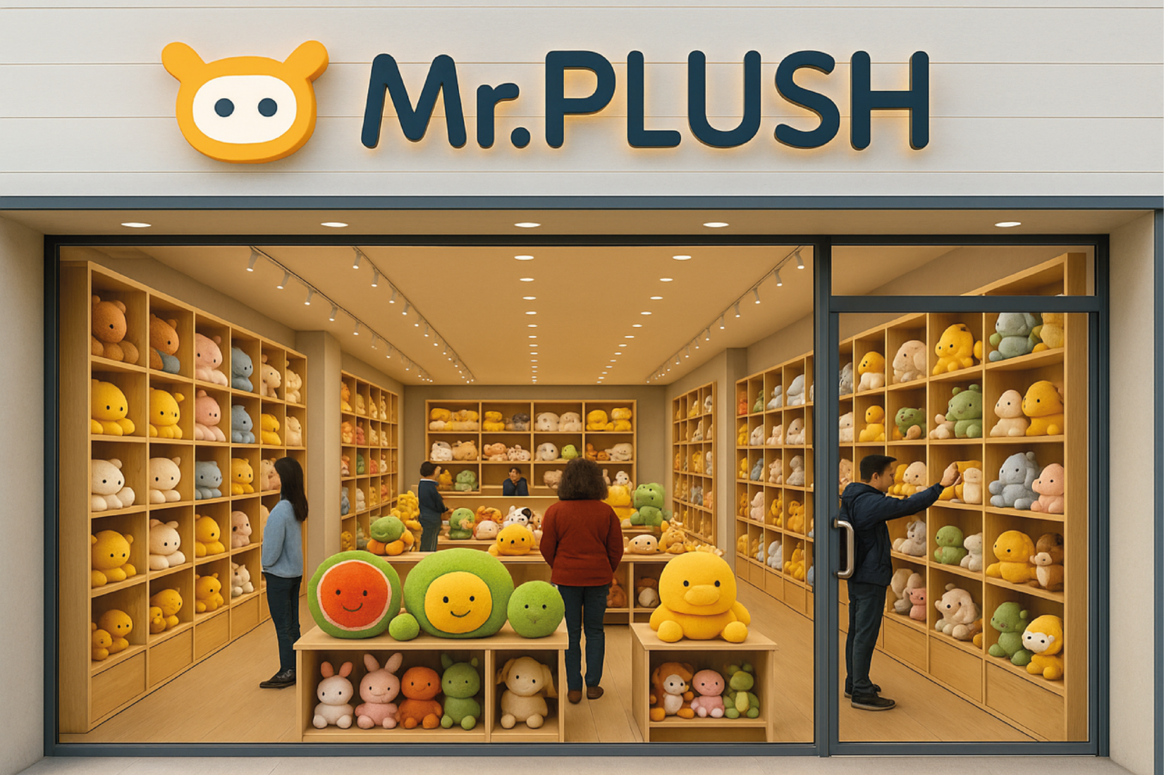 Plush toy store.