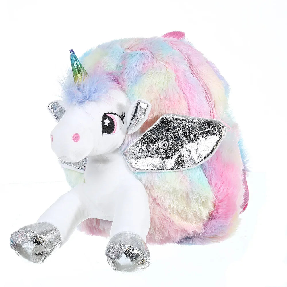 Plush Unicorn Backpack
