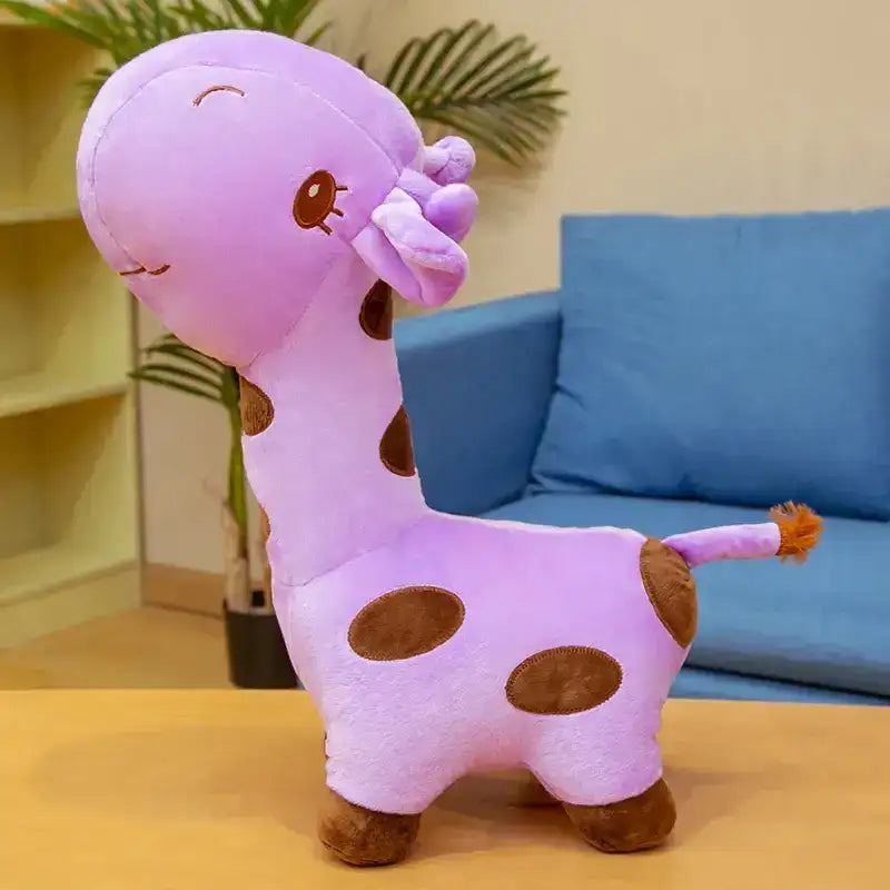 Purple Giraffe Plush - 15.75