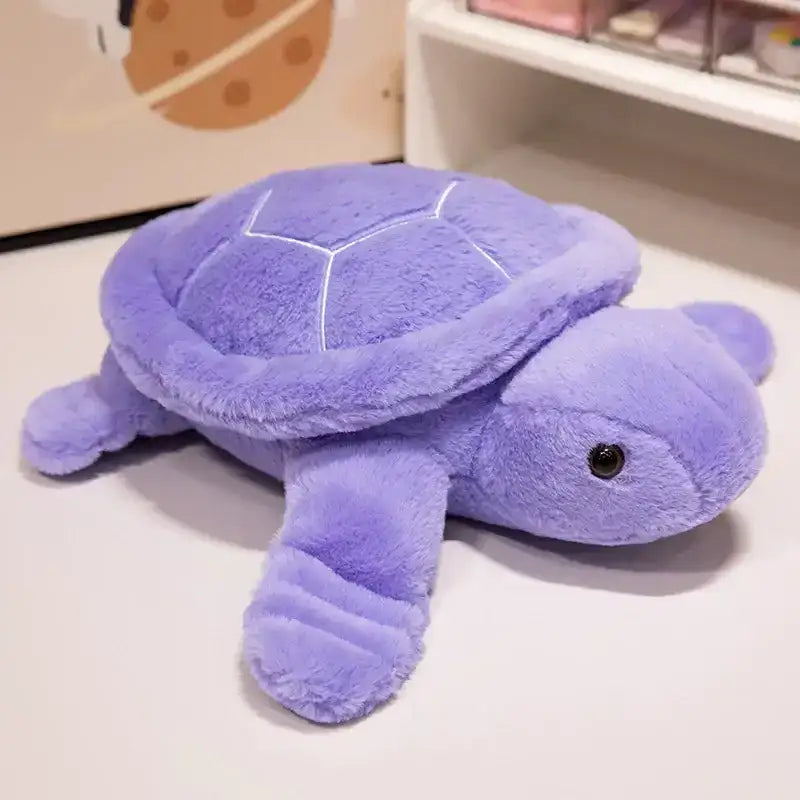 Purple Turtle Stuffed Animal - 9.8