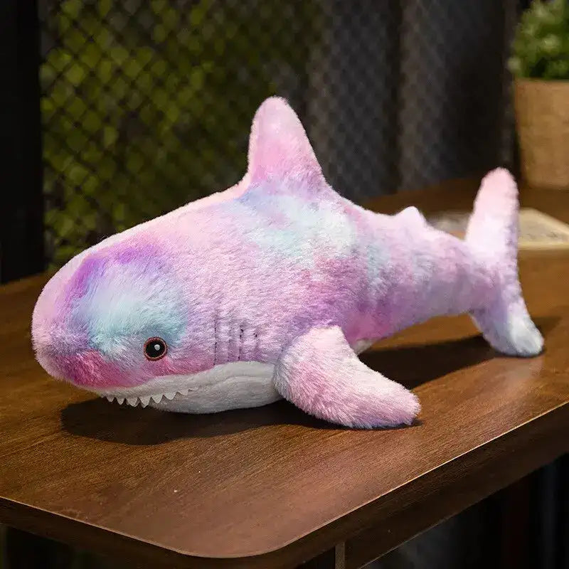Rainbow Shark Plush