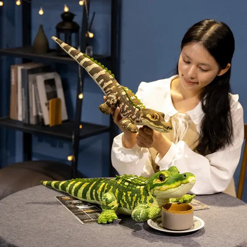 Realistic Crocodile Plush