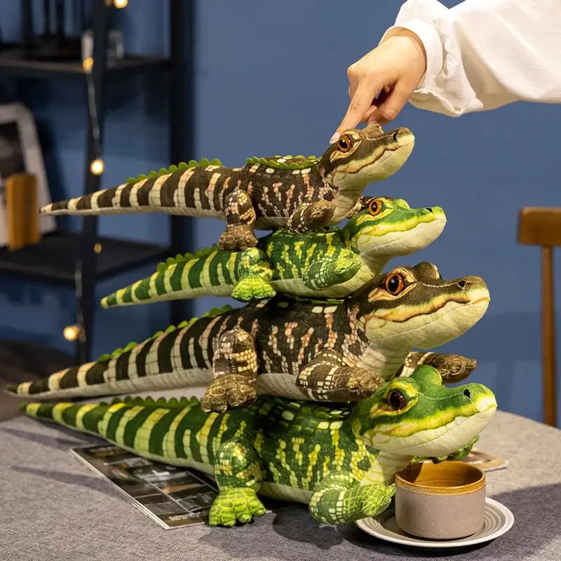 Realistic Crocodile Plush