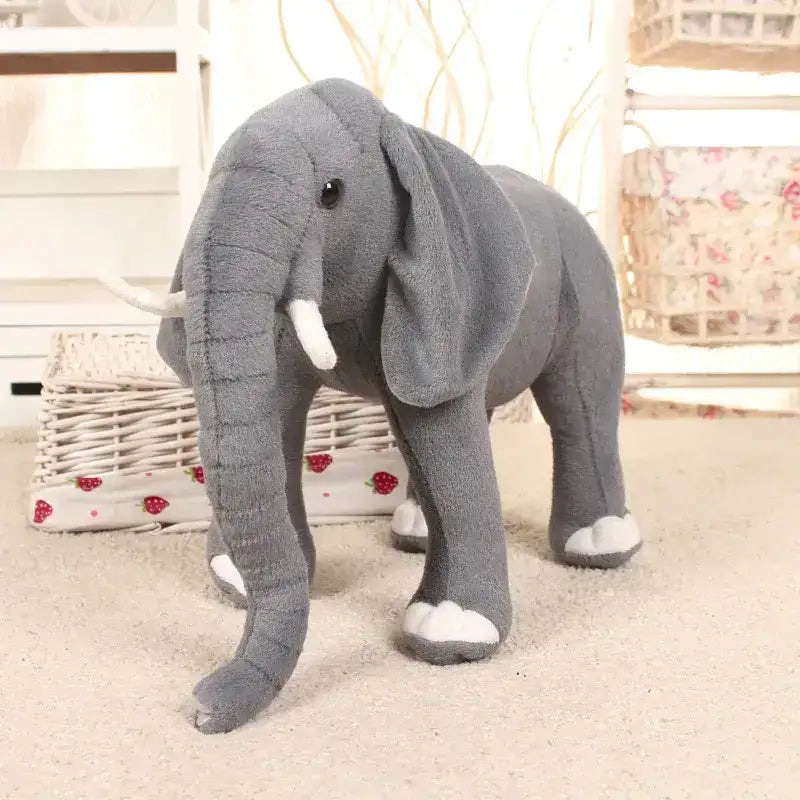 Realistic Elephant Stuffed Animal