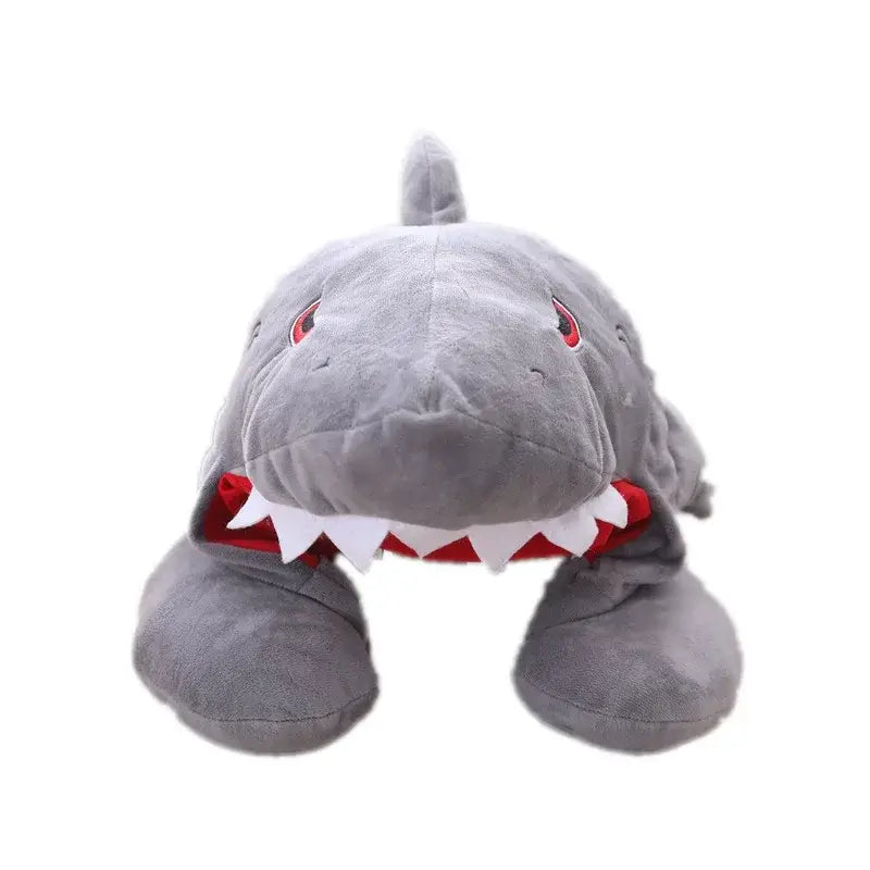 Shark Neck Pillow - shark / 30x28cm