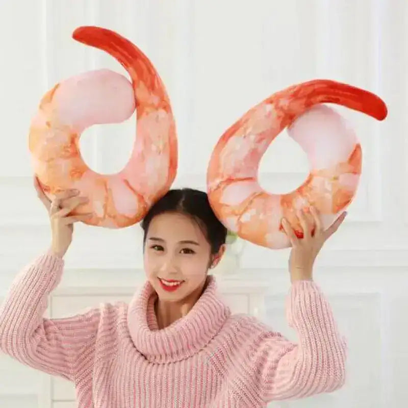 shrimp neck pillow