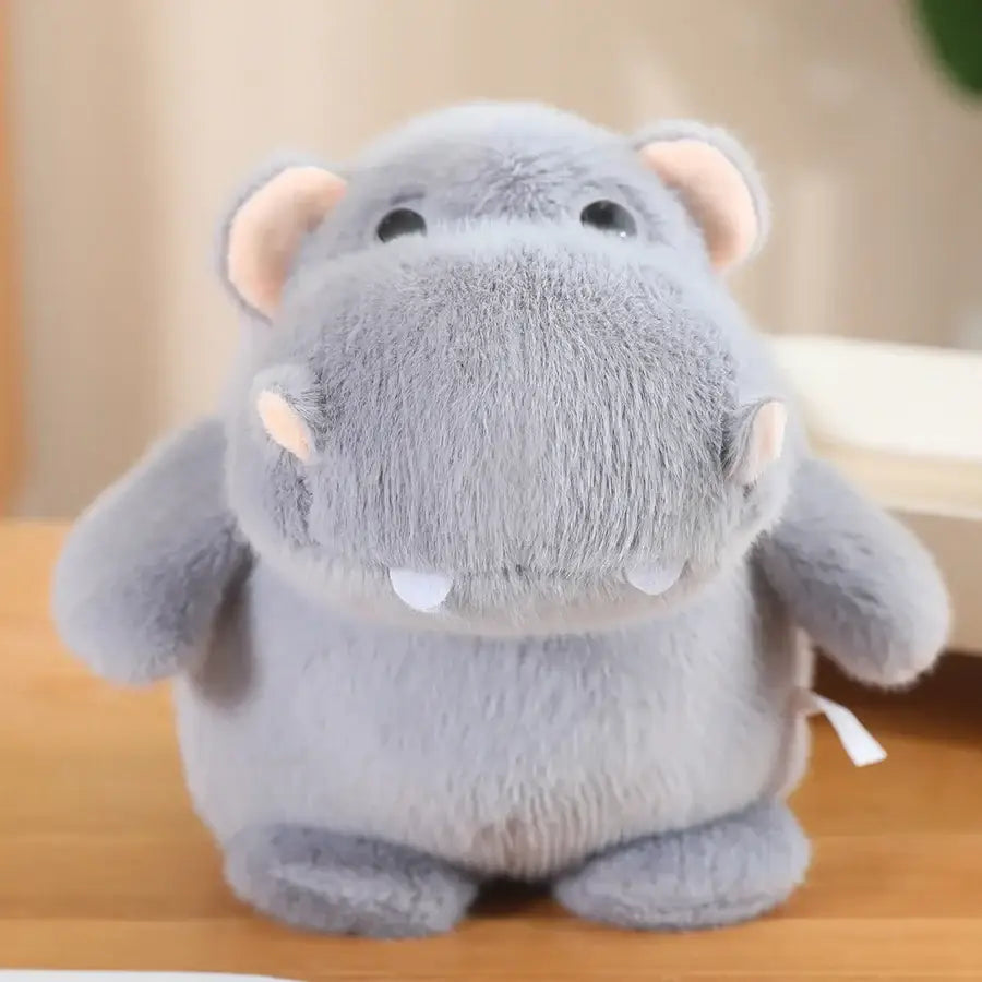 Small Hippopotamus Stuffed Animal - 4.72