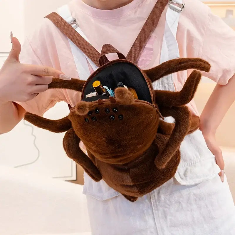 Spider Plush Backpack