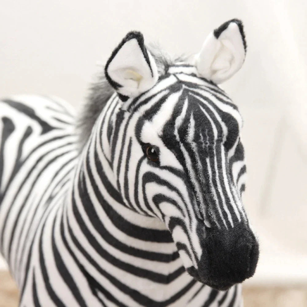 Standing Zebra Stuffed Animal
