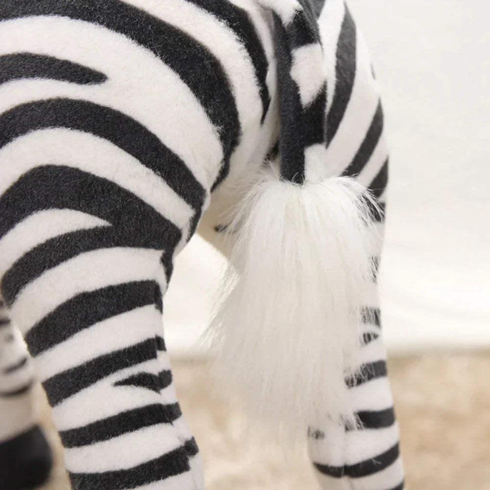 Standing Zebra Stuffed Animal