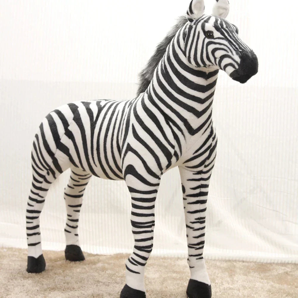 Standing Zebra Stuffed Animal