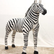 Standing Zebra Stuffed Animal