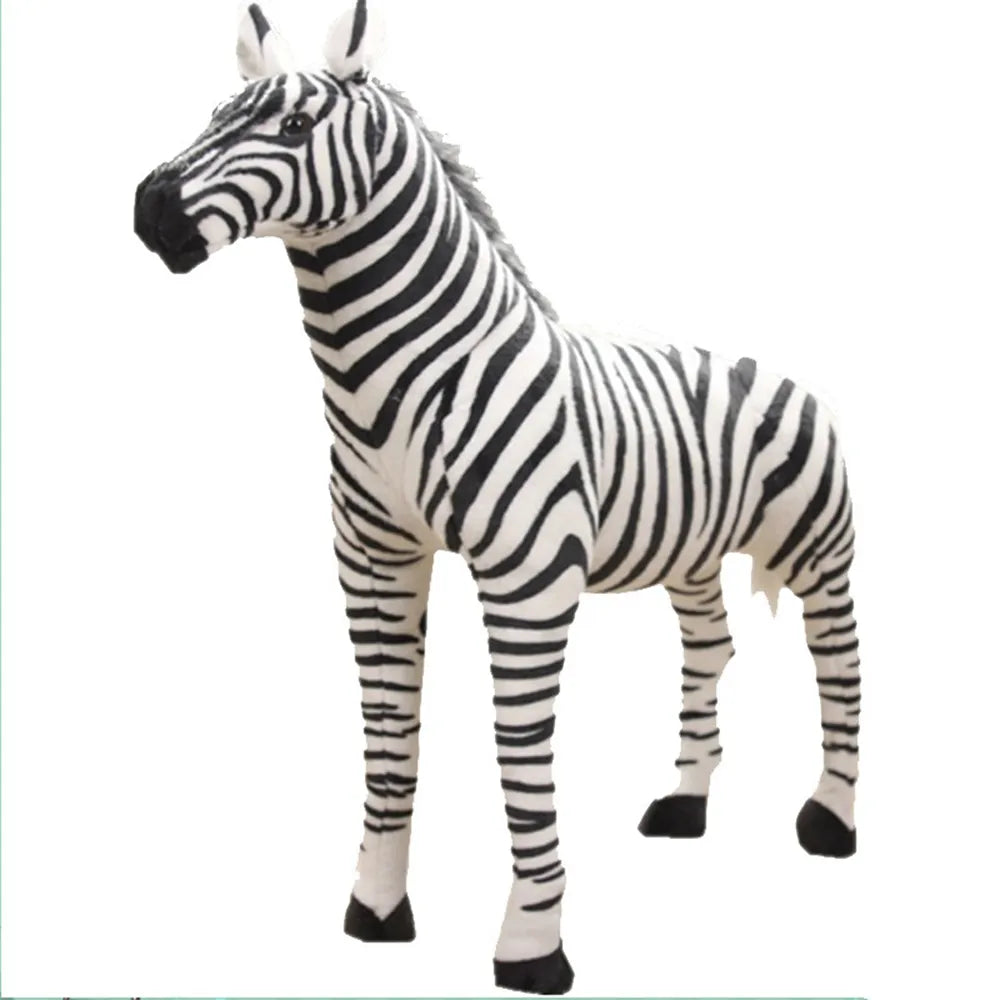 Standing Zebra Stuffed Animal