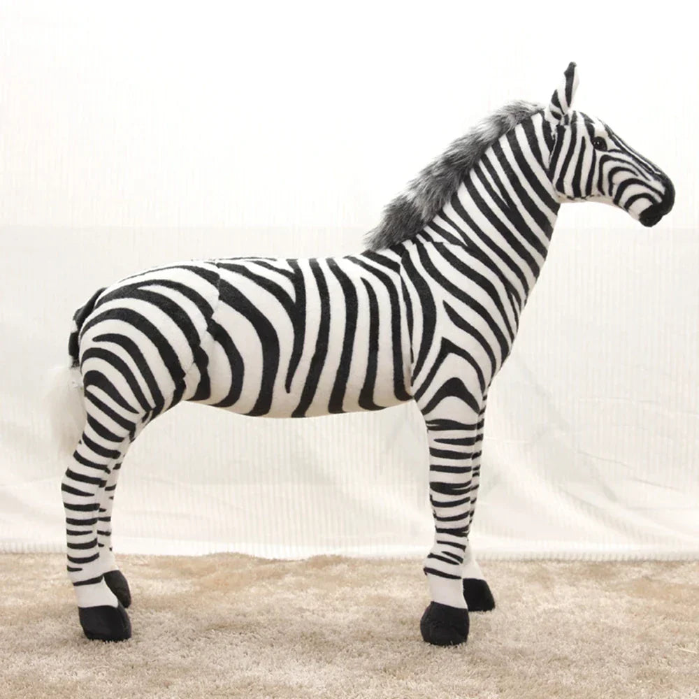 Standing Zebra Stuffed Animal