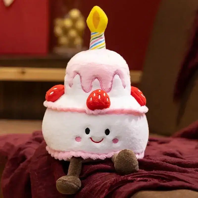 Strawberry Cake Plush One size