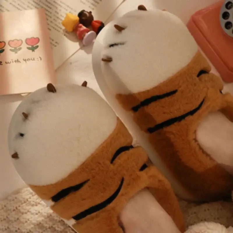 Tiger Slippers
