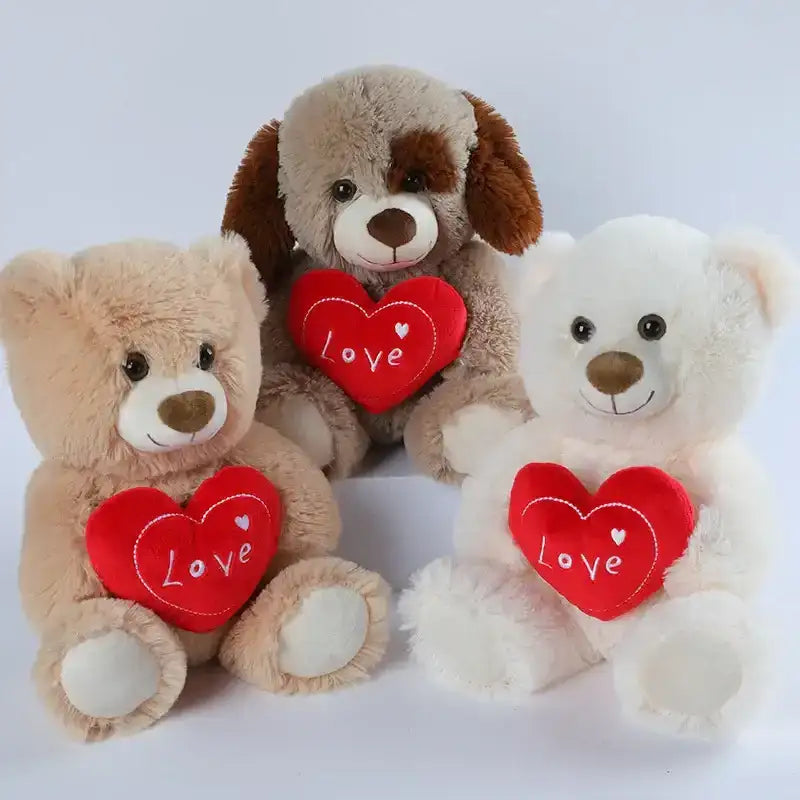 Valentine’s day Plush Dog
