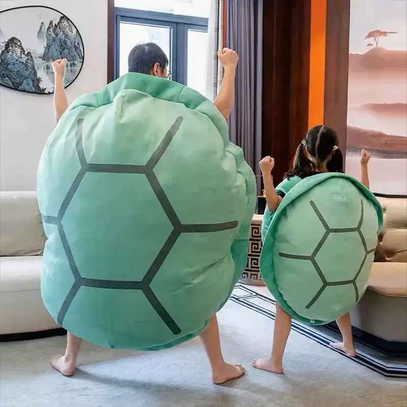 Wearable Plush Turtle Shell