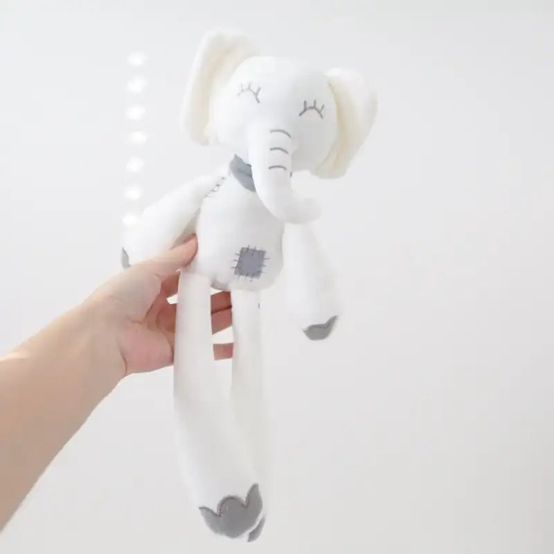 White Elephant Plush Toy