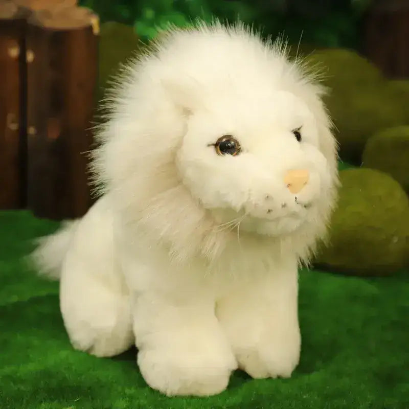 White Lion Plush Toy