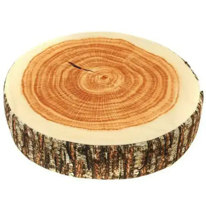 Wood Slice Pillow