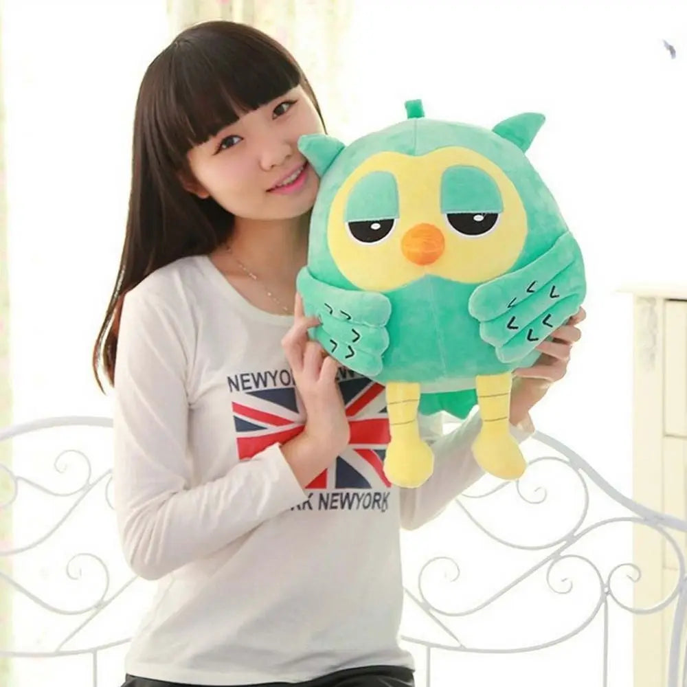 Green Owl Plush