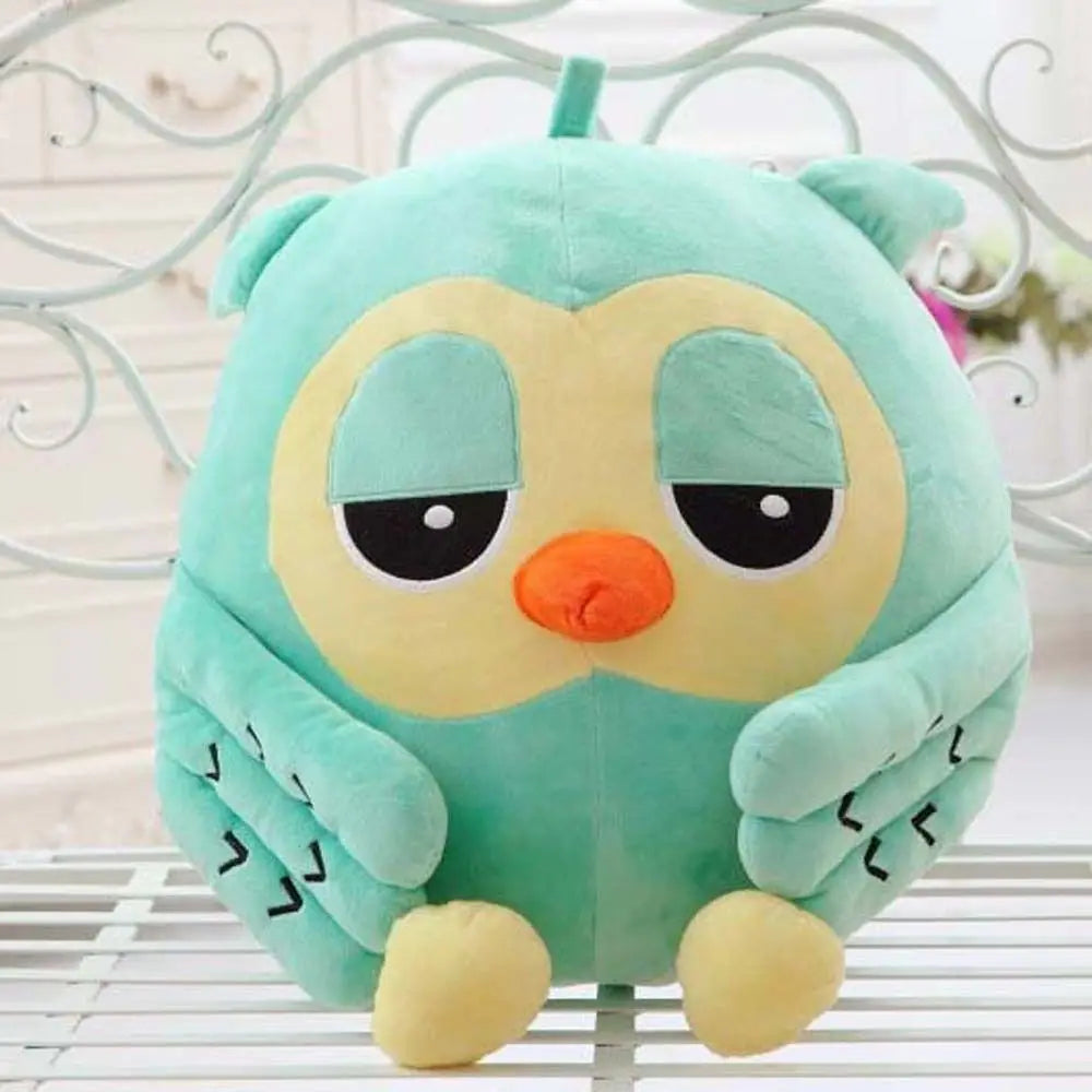 Green Owl Plush