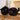 Black round cat plush