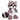 cute raccoon plush - 22 inches