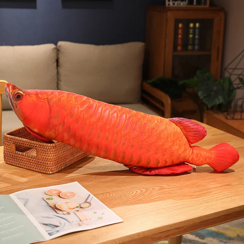Arowana Plush - Red / 11.8 inches