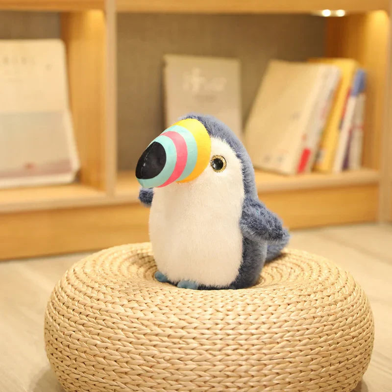 toucan stuffed animal - Blue