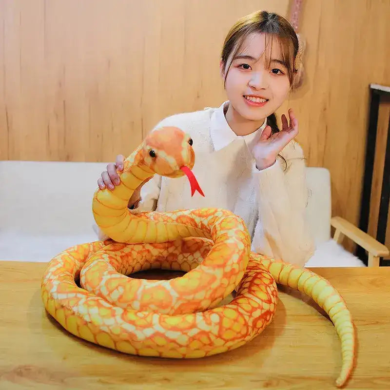 Python Peluche Ball Python Stuffed Animal | Mr.plush
