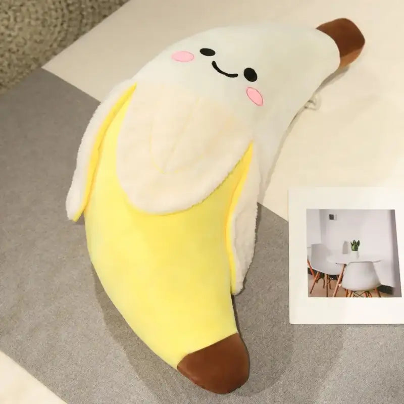 Banana Peel Plush - White / 9.8