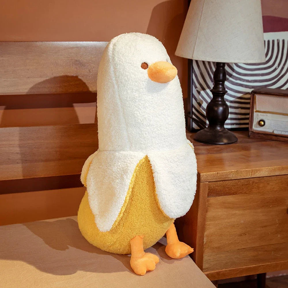 banana duck plush