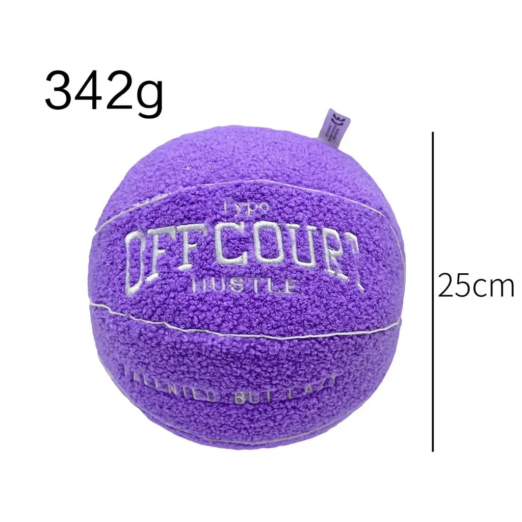 basketball pillow - Purple