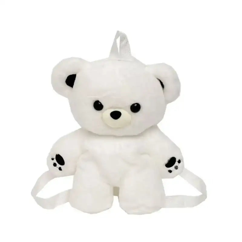 Bear Backpack - White / One size