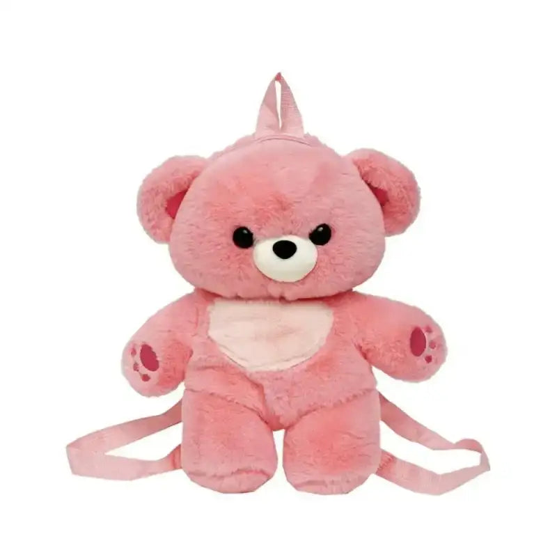 Bear Backpack - Pink / One size