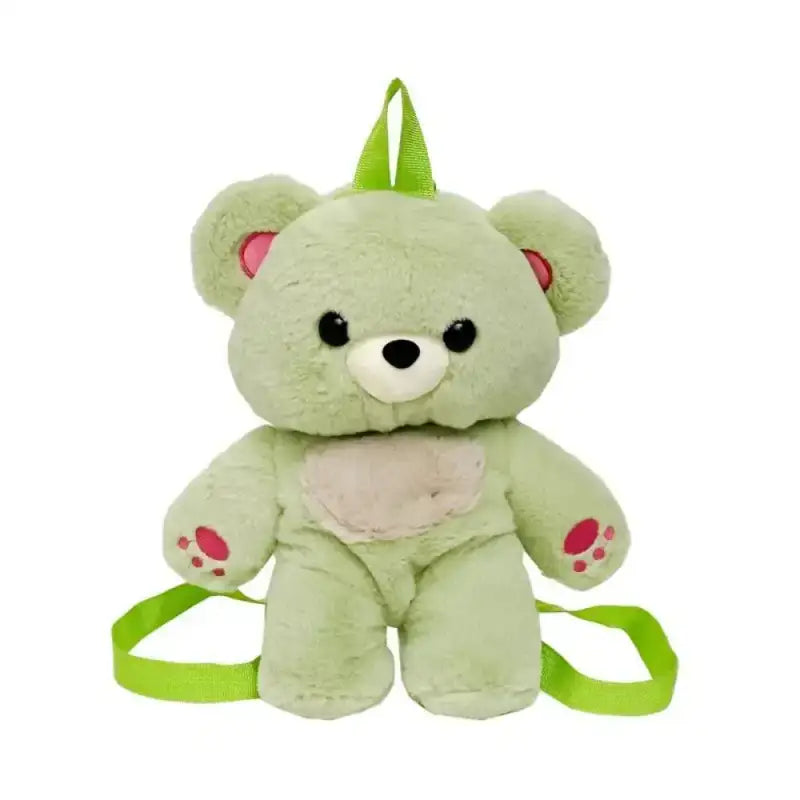 Bear Backpack - Green / One size