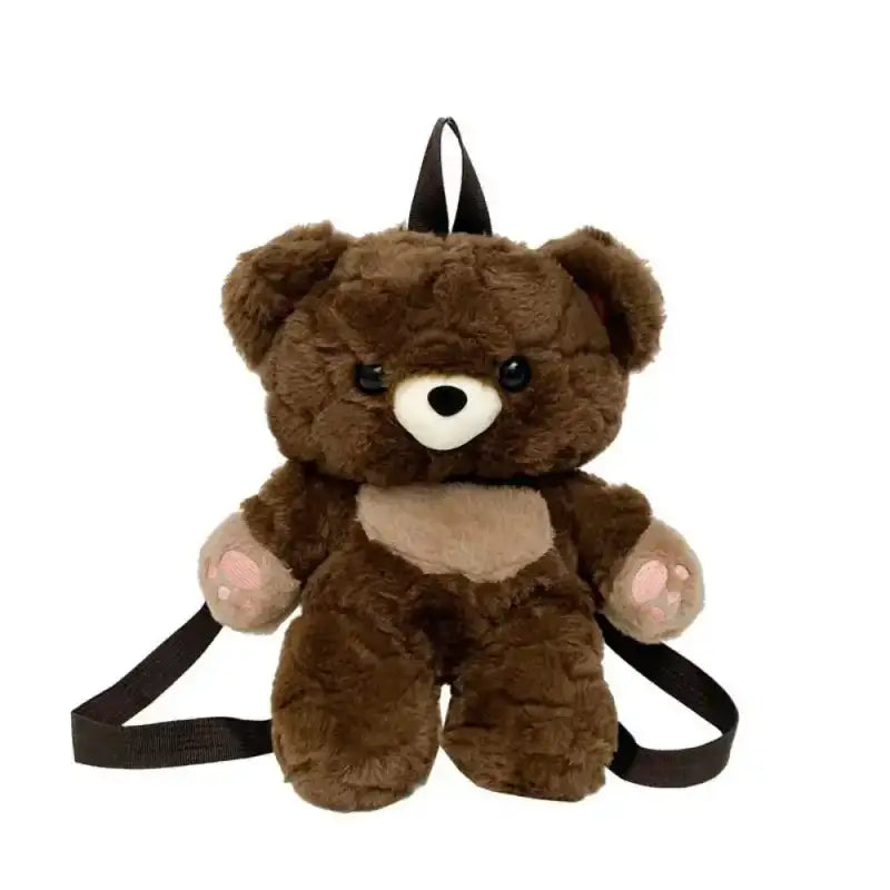 Bear Backpack - Coffee / One size