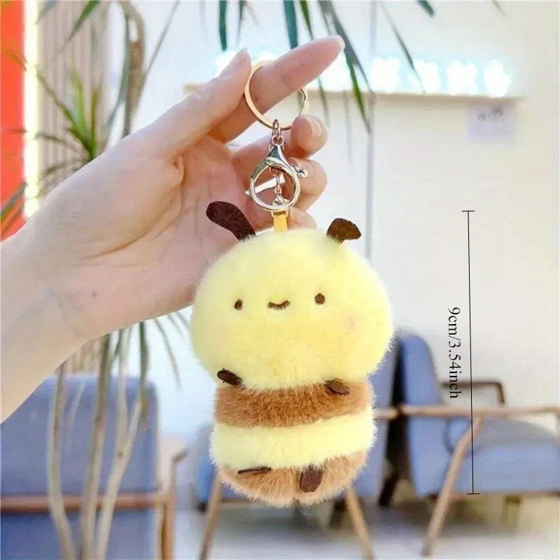Bee Plush Keychain