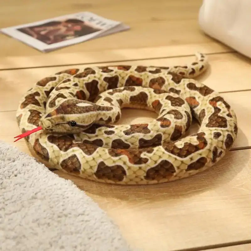 Boa Constrictor Plush - Brown
