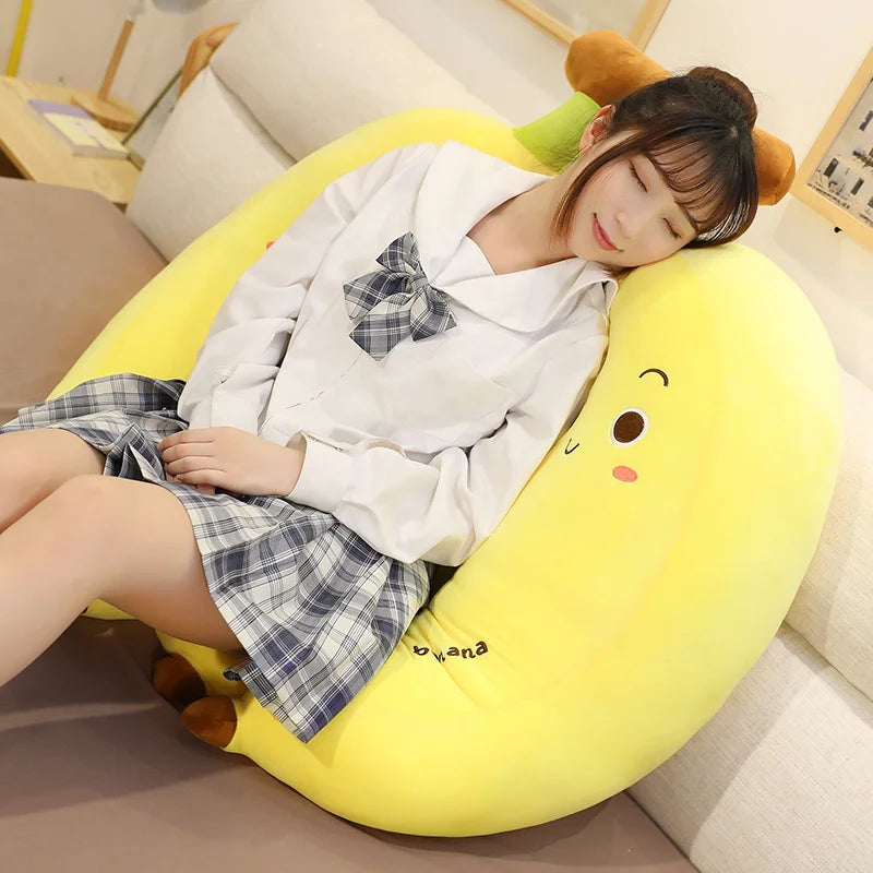 banana plush pillow