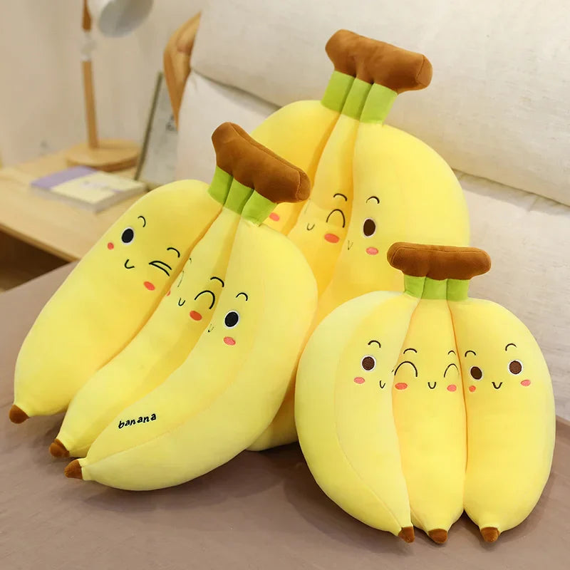 banana plush pillow