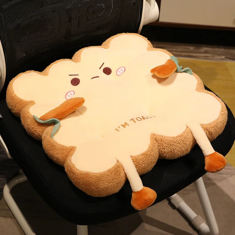Bread Slice Pillow Kawaii - 4