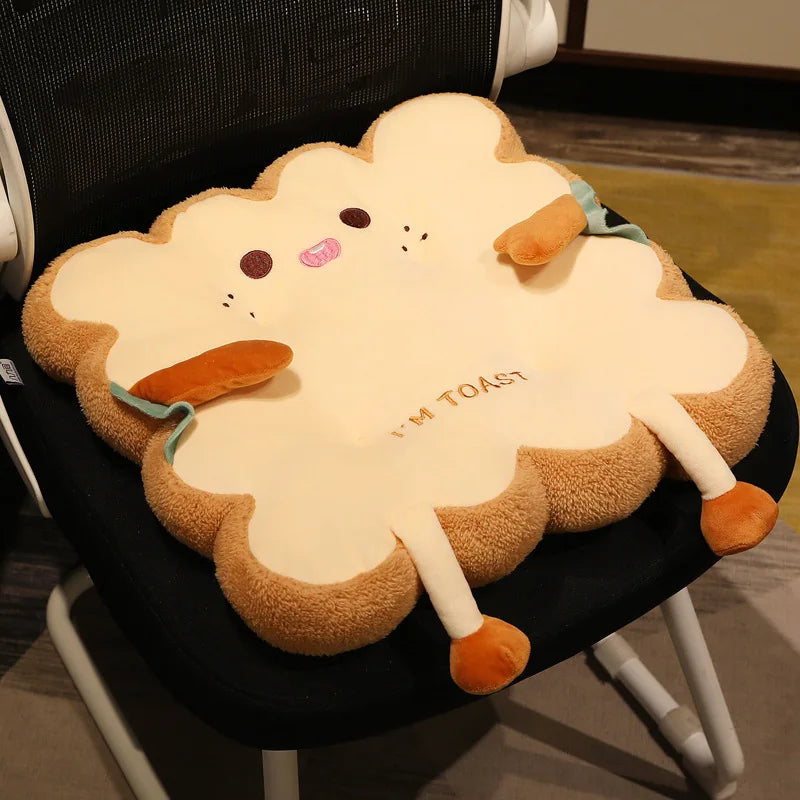 Bread Slice Pillow Kawaii - 3