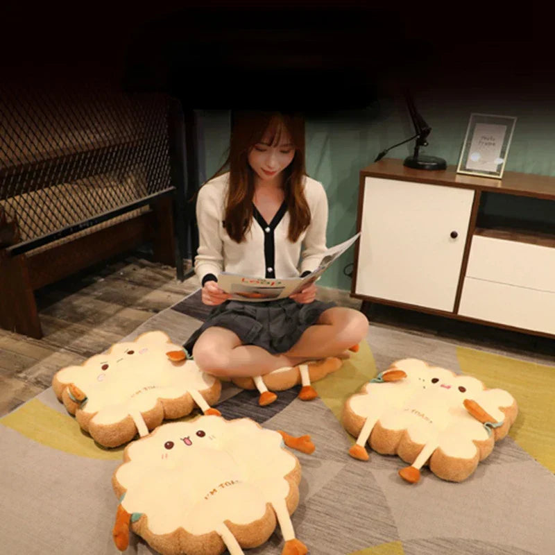 Bread Slice Pillow Kawaii