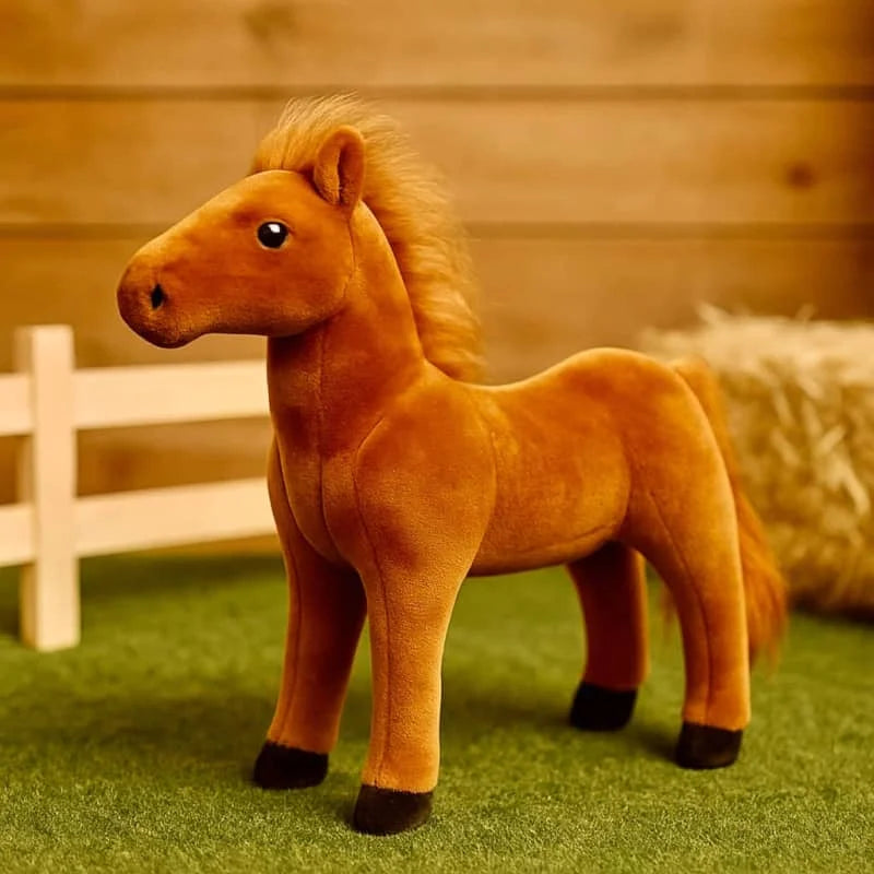 Brown Plush Horse