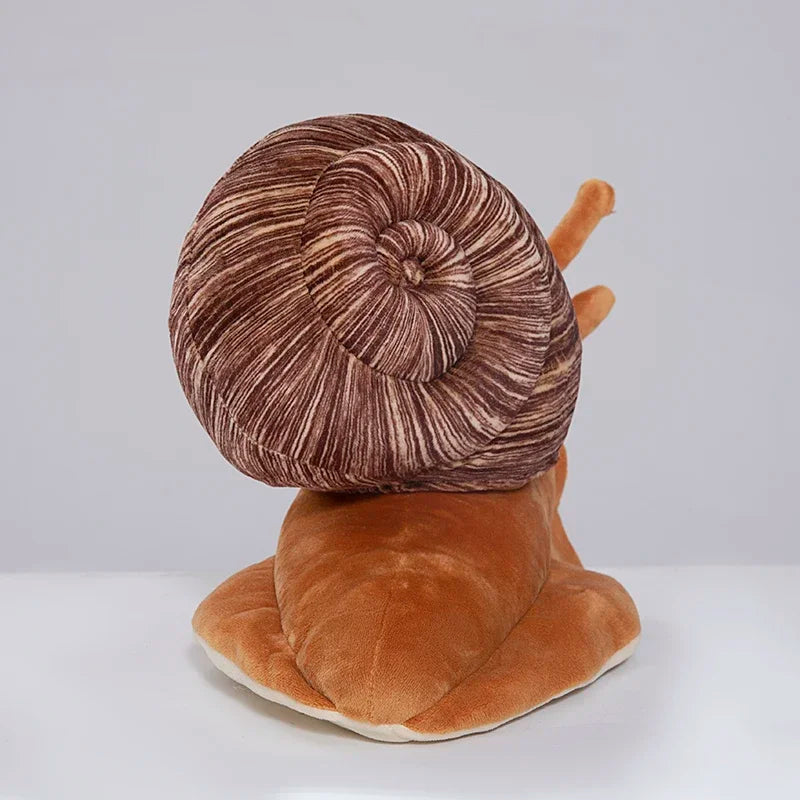 brown snail stuffed animal