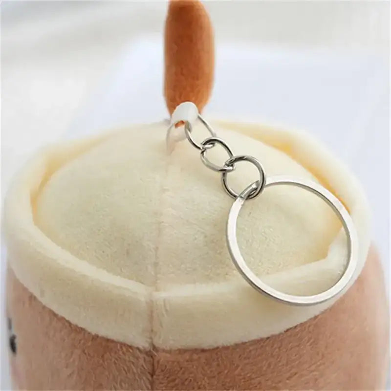 Bubble Tea Plush Keychain